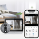 Видеодомофон Wi-Fi Tuya Smart Life LSF-300 Black — дверной звонок с камерой и двусторонней связью - изображение 2