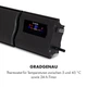Обогреватель инфракрасный Blumfeldt Cosmic Beam Smart 24 (10035258) - изображение 2