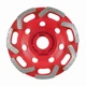 Фреза алмазна по бетону Distar Rotex RED DGS-W 125x22.23мм (11143158083) - изображение 1