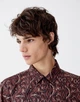 Сорочка Pull & Bear коричневий в візерунки DXGBS749 S - изображение 3