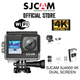 Екшн камера SJCAM SJ4000 Dual Screen Black, 4K, 30 м, водонепроникним кейсом, Wi-Fi - изображение 1