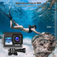 Екшн камера SJCAM SJ4000 Dual Screen Black, 4K, 30 м, водонепроникним кейсом, Wi-Fi - изображение 6
