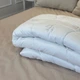 Одеяло евро стеганое Viluta Soft Лебяжий пух 21426 200x220 см белое - изображение 1