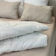 Одеяло двуспальное шерстяное Viluta Comfort 21422 170x210 см бежевое - изображение 2