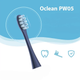 Насадки для зубной щетки oclean x сменные на one se xiaomi air f1 PW05 для z1 (2шт) - изображение 5