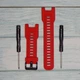 Ремешок силиконовые для смарт часов Amazfit T-Rex (A1918 / A1919), T Rex Pro (A2013) с отвертками Красный - изображение 4