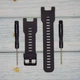 Ремешок силиконовые для смарт часов Amazfit T-Rex (A1918 / A1919), T Rex Pro (A2013) с отвертками Темно-Cерый - изображение 4