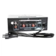 Підсилювач звуку UKC A3 Bluetooth USB SD FM MP3 AUX 2x120W стерео підсилювач потужності для колонок акустики караоке з пультом RCA аудіопідсилювач домашній музичний центр радіо дисплей підтримка флешки карт пам'яті - изображение 4