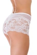 Шорти жіночі труси ORO 2242 Greta bianco M - изображение 2