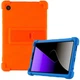 Защитный чехол Deexe Silicone Kickstand для Samsung Galaxy Tab A11 (X130/135) - Orange - изображение 1