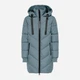 Куртка демисезонная удлиненная с капюшоном женская ONLY 15207784-64252 S Stormy Weather (5715314177885) - изображение 6