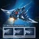 Конструктор Rokr скат Manta Ray на 108 деталей Чёрный (1016-296-00) - изображение 4