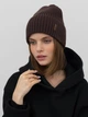 Шапка женская Malisa Кроп 15-1649-PM-222 One Size Шоколад - изображение 2