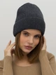 Шапка женская Malisa Мадрид 15-1771-ME-6 One Size Антрацит - изображение 1