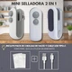 Универсальный мини-вакууматор для консервирования продуктов термосварка usb type-c - изображение 4
