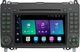 Штатная автомагнитола AWESAFE AW-M8B для Mercedes-Benz / 7" / Сенсорная / 2/32Гб / Android 12 / Apple CarPlay / Android Auto / Bluetooth / WI-FI / GPS / USB / CD / DVD / DAB+ - изображение 1