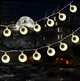 Светодиодная USB гирлянда Декоративные глаза | 3 м 20 LED | Теплый белый свет | Декор на Хэллоуин и вечеринку (700139) - изображение 8
