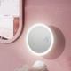 Сенсорний диспенсер настінний дозатор для мила з дзеркалом та LED-підсвічуванням MYX-W2 Pink - зображення 3