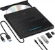 Внешний DVD-привод NOLYTH с USB 3.0 Type-C с портом USB/SD/TF и аудиовыходом - изображение 1