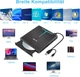 Внешний DVD-привод NOLYTH / CD-привод Внешний USB 3.0 Type-C DVD/CD+/-RW записыватель с USB-портом и слотом SD TF - изображение 3