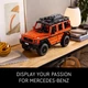 Конструктор Mercedes-Benz G 500 Professional Line, 2891 деталь, коллекционная модель в крафтовой упаковке - изображение 9