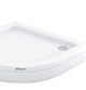 Акриловий піддон для душу Shower VIOLET SW-8009 90х90х18 см напівкруглий (C15187) - зображення 6