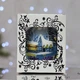 Новогодний шар на елку Santa Shop Пейзаж Симфонія №16 Синий 10 см (4820001005363) - изображение 4