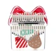 Калимба Hluru Huashu KHCG17 Acrylic Christmas Gift Box Kalimba (17 язычков, акрил) + кейс в подарок - изображение 2
