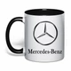 Чашка з друком "Mercedes-Benz" (колір чорний) (32452) - зображення 1