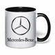 Чашка з друком "Mercedes-Benz" (колір чорний) (32452) - зображення 2