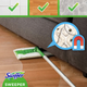 Швабра для мытья пола Swiffer Kit + 8 сухих и 3 влажные салфетки - изображение 4