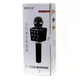 Микрофон караоке с USB, microSD, AUX, FM, Bluetooth со встроенной колонкой 6 Вт WSTER Black Original (WS-1688) - изображение 3