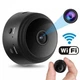 Бездротова Міні IP камера 1080P Full HD c WIFI нічного бачення на магнітній основі відеокамера чорна - изображение 2