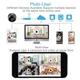 Бездротова Міні IP камера 1080P Full HD c WIFI нічного бачення на магнітній основі відеокамера чорна - изображение 8