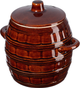 Beczka kamionkowa Kadax Helios z pokrywką 2.5 l (5903699479964) - obraz 1