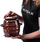 Beczka kamionkowa Kadax Helios z pokrywką 2.5 l (5903699479964) - obraz 3