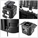 Kompostownik ogrodowy Kadax Nybro czarny 600 l (5903699429969) - obraz 3