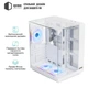Корпус QUBE AQUARIUM ARGB WHITE (AQUARIUM_GWNU3) - изображение 4