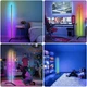 Лампа RGB для підсвічування фону 18Вт, 135см / Кутовий LED торшер / Лампа для підлоги / Підлоговий світильник - зображення 2
