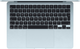 Laptop Apple MacBook Air 13.6" M4 16/512GB 2025 (Z1H70007Q) Sky Blue - obraz 2