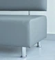 Диван Vi-Tall офісний 120×55×71 см, екошкіра сірий - изображение 3