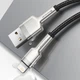 Дата кабель Baseus Cafule Series Metal USB to Lightning 2.4A (2m) (CALJK-B0) Black - зображення 2