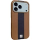 Протиударний Шкіряний чохол Rally with MagSafe для Apple iPhone 17 Pro Max (6.9") Black-Brown - зображення 1