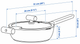 Patelnia Ikea Klippfisk z powłoką zapobiegającą przywieraniu i pokrywką 24 cm (806.025.06) - obraz 7