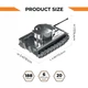 Колекційна модель-конструктор Metal Time Ponderous Panzer Heavy Tank Важкий танк Тигр (MT020) - зображення 7