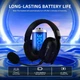 Беспроводные игровые наушники Attack Shark L80 Pro Black, ультралёгкие, трёхрежимные (Bluetooth 5.3 / 2.4 ГГц / USB), 40 мм динамики, до 50 часов автономной работы - изображение 4