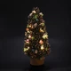 Рождественская декоративная елка GALA DECOR из шишек и декора на подставке с лед подсветкой 35 см (Е3512Л) - изображение 3