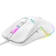 Миша Onikuma RGB Wired Gaming Mouse CW929, 400-6400DPI, USB, white - зображення 5