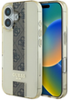 Панель Guess IML Middle 4G Stripe для Apple iPhone 16 Brown (57983122197) - зображення 1
