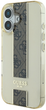 Панель Guess IML Middle 4G Stripe для Apple iPhone 16 Brown (57983122197) - зображення 3